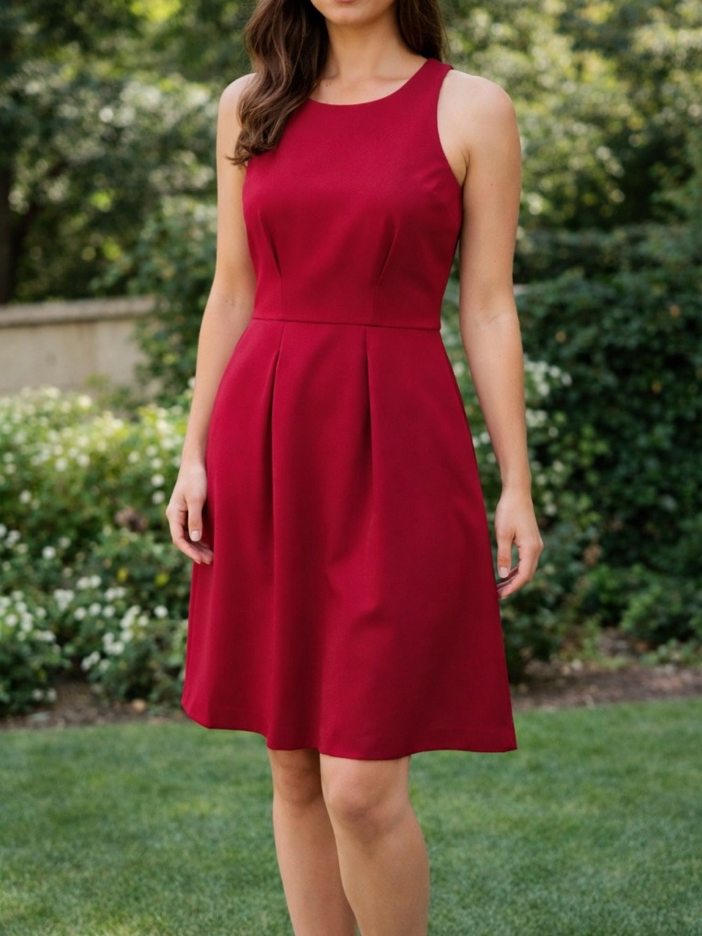 Red LOFT Sheath Dress Size 4T